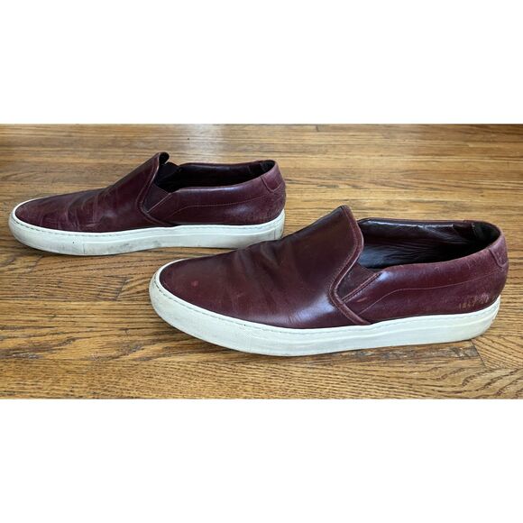 COMMON PROJECTS Maroon Slip On Loafer Shoes  Mens Size EU 44 US 11 - Picture 7 of 9